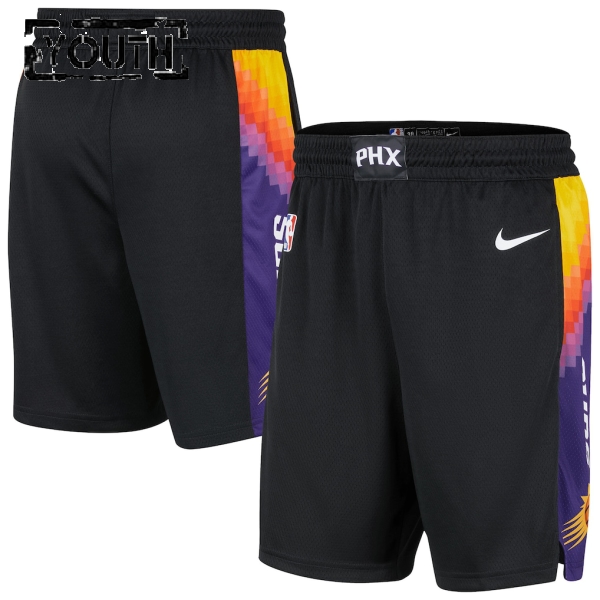 Phoenix Suns NBA Shorts Nike 2025-26 City Edition Swingman - Kinder Phoenix Suns NBA Shorts Nike 2025-26 City Edition Swingman - Kinder